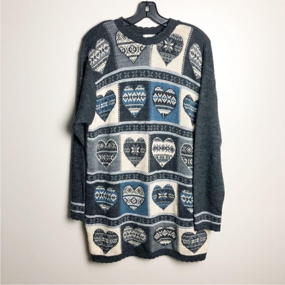 Vintage Classic Elements Patchwork Heart Patterne… - image 1